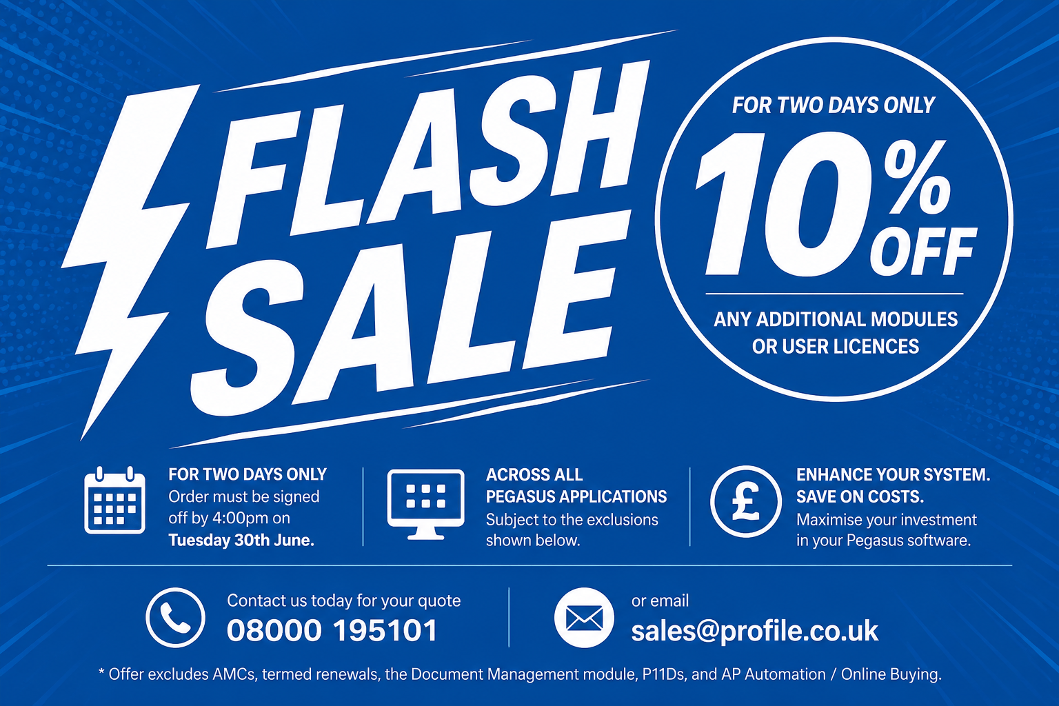 flash sale
